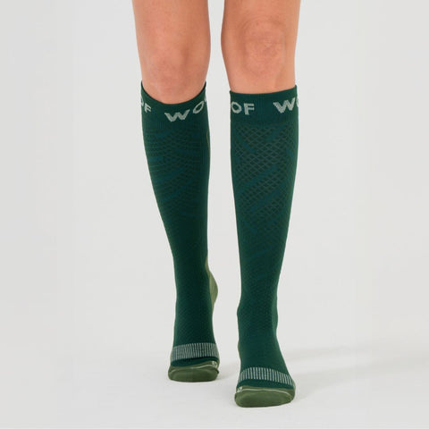 Fern Green Bamboo Compression Socks