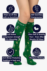 Hit for Six Bamboo Compression Socks