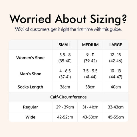 Pinstripe Bamboo Compression Socks