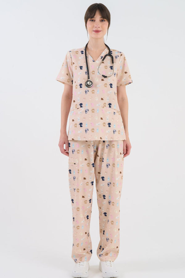Bunnies Women’s Scrub Set