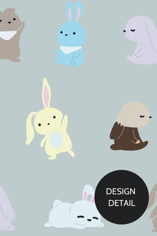 Bunnies Scrub Cap
