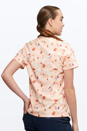 Aunty Flo Women’s 3-Pocket Scrub Top