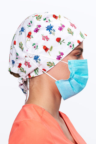 Native Australian Flowers Scrub Cap