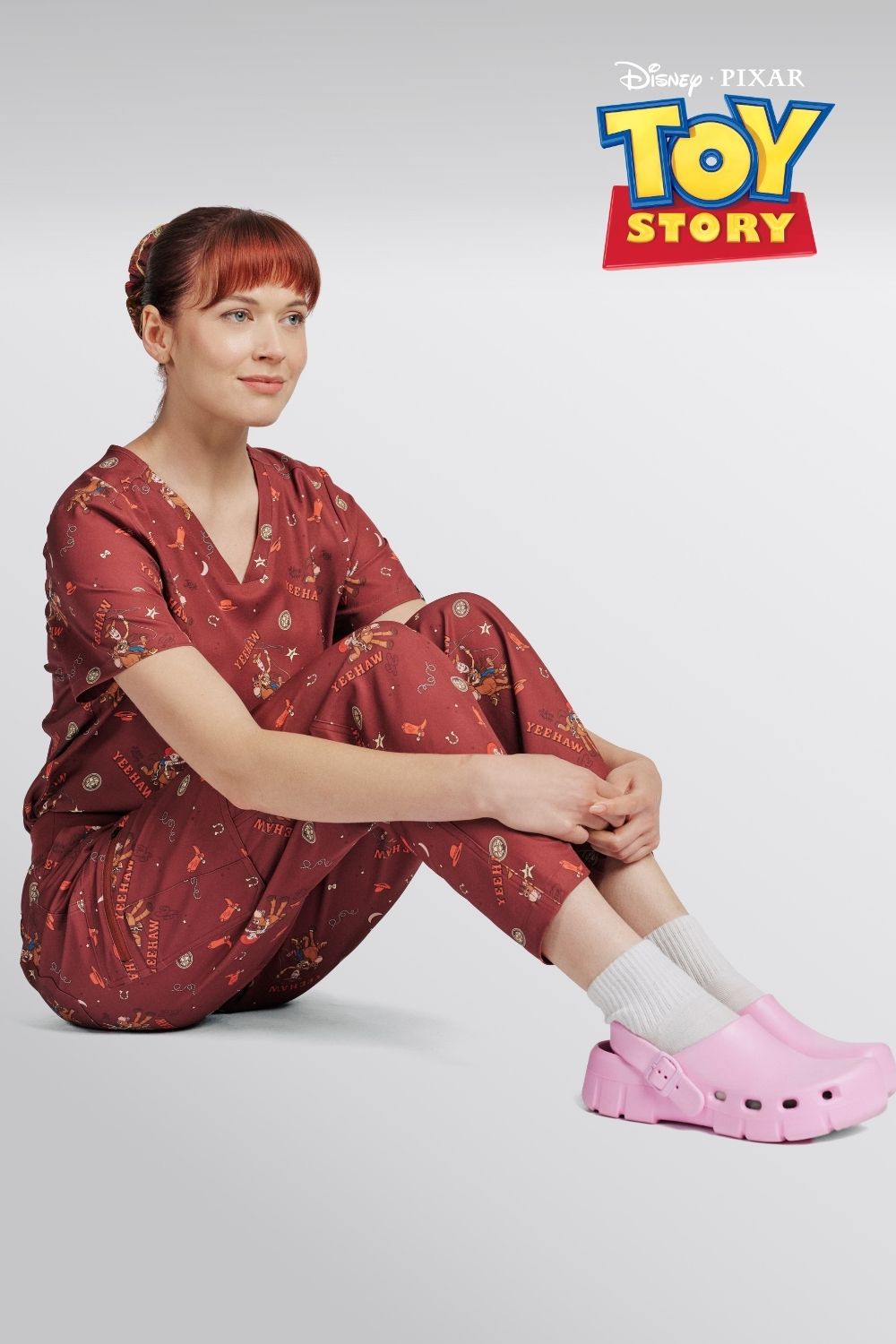 Disney’s Toy Story Women’s Scrub Set, Yeehaw