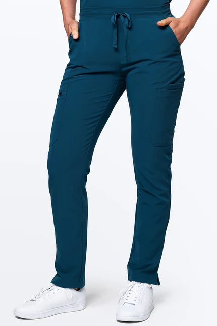 Women's Skinny 11-Pocket Scrub Pants - Clearance Sale