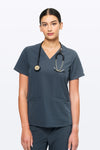 Women's 3-Pocket Scrub Top (Copy) in Blue Mountains