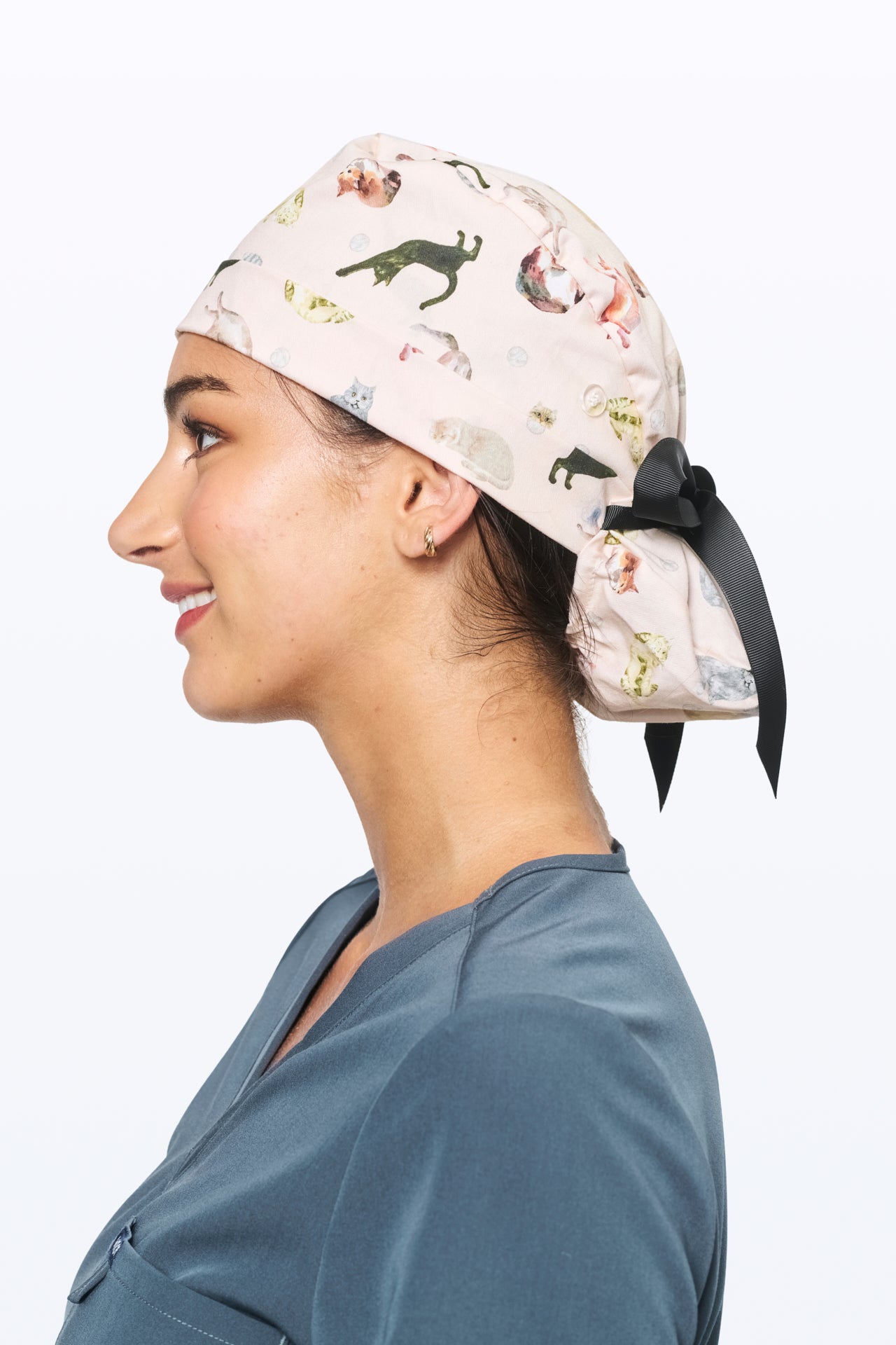 Cats Cats Cats Scrub Cap