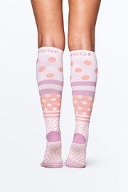 Spotty Spice Compression Socks