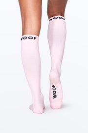 Baby Pink Compression Socks