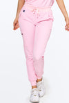 Unlisted Women's 6-Pocket Jogger (Copy) in Baby Pink