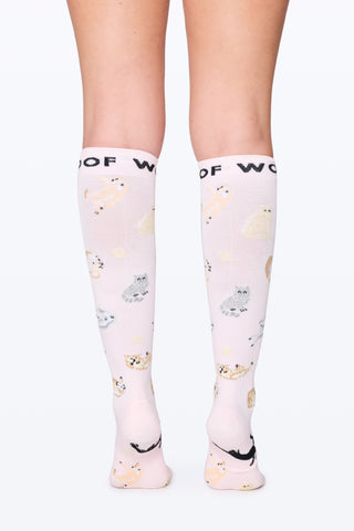 Cats Cats Cats Bamboo Compression Socks