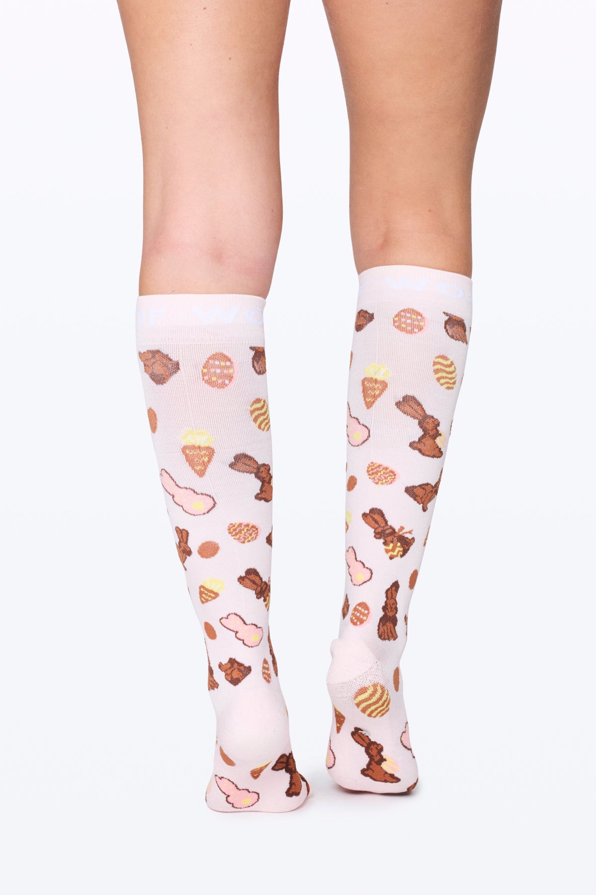 Yummy Bunnies Moisture-Wicking Compression Socks | Dr. Woof Apparel AU