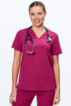 Women's 3-Pocket Scrub Top (Copy) in Blush