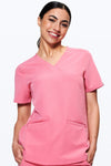 Women's 3-Pocket Scrub Top (Copy) in Pink Punch