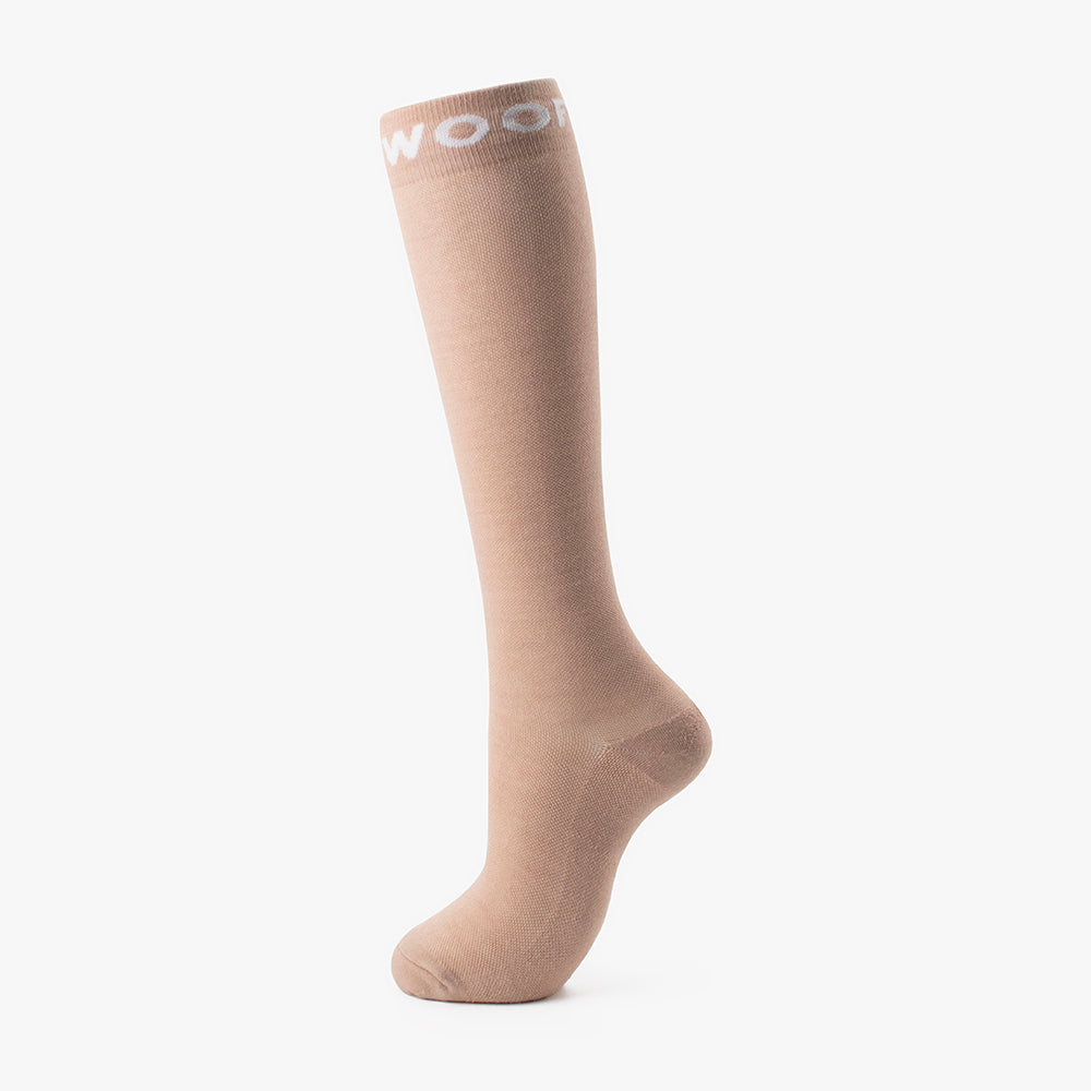 Nude Bamboo Compression Socks 4 Pack