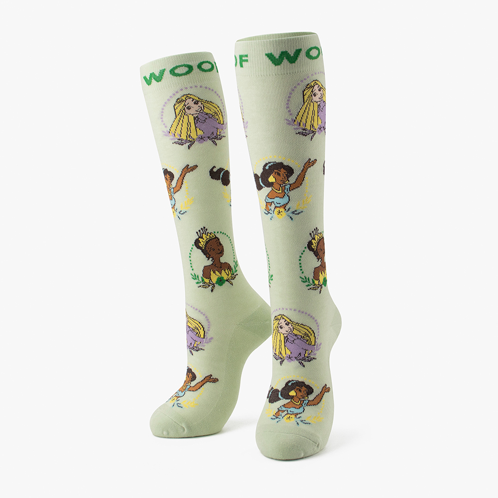Disney Princess Bamboo Compression Socks 4 Pack
