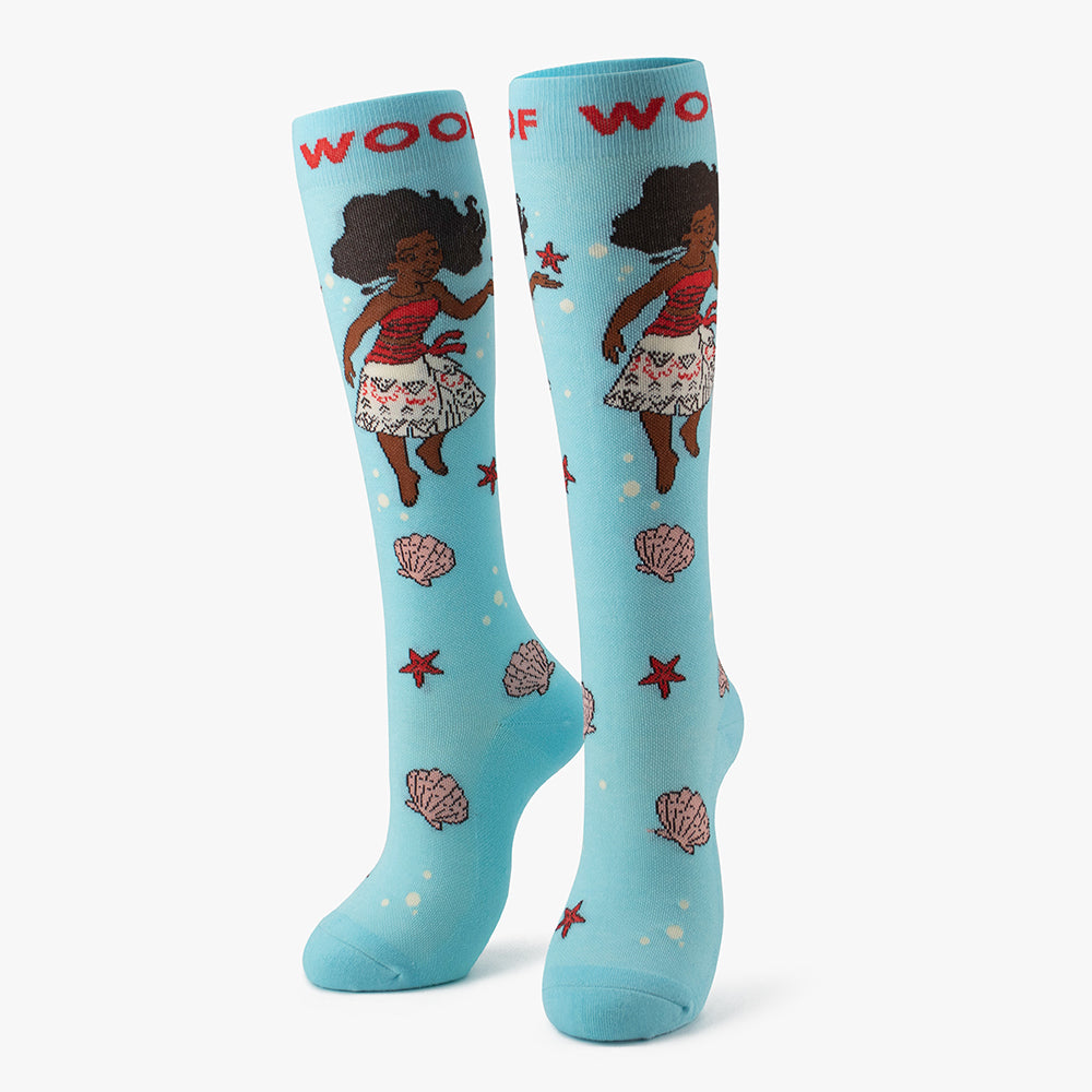 Disney Princess Bamboo Compression Socks 4 Pack