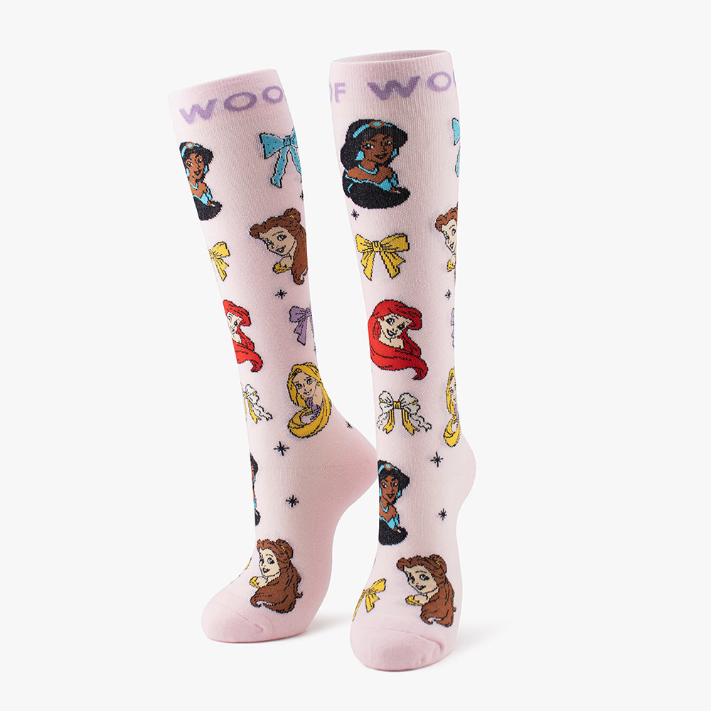 Disney Princess Bamboo Compression Socks 6 Pack