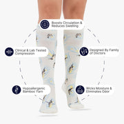 Wattlebirds Bamboo Compression Socks