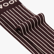 Pinstripe Bamboo Compression Socks