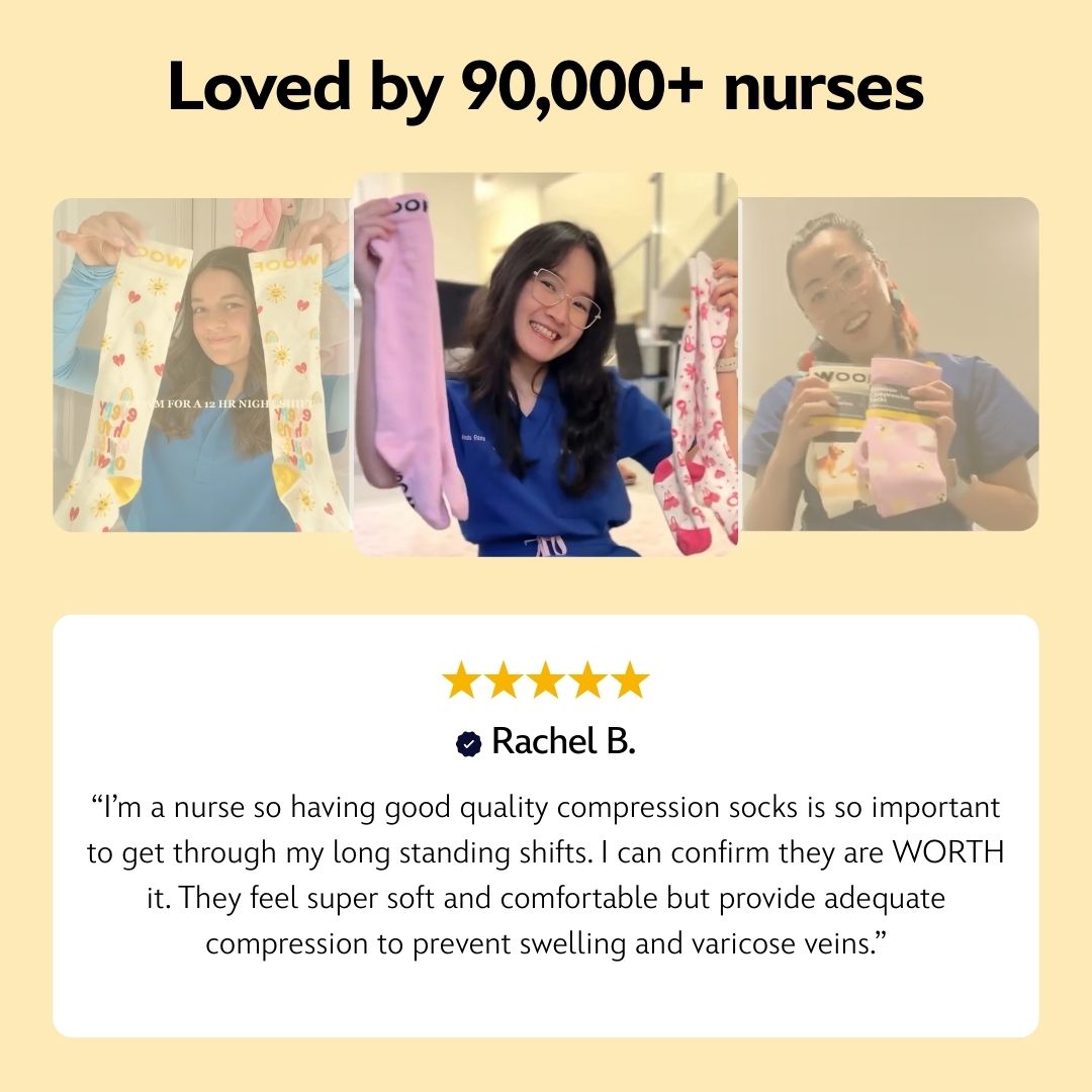 Disney’s Winnie the Pooh and Friends Bamboo Compression Socks, Hundred Acre Smiles