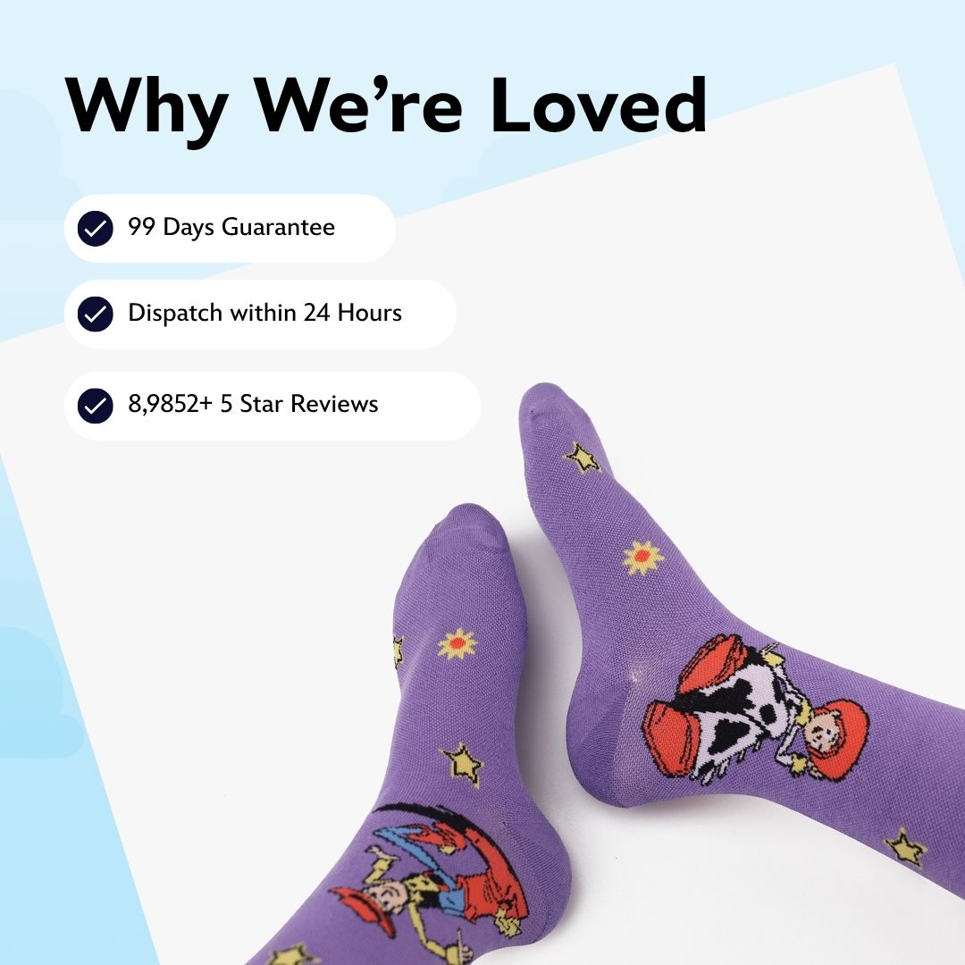 Disney’s Toy Story Bamboo Compression Socks, Howdy Partner