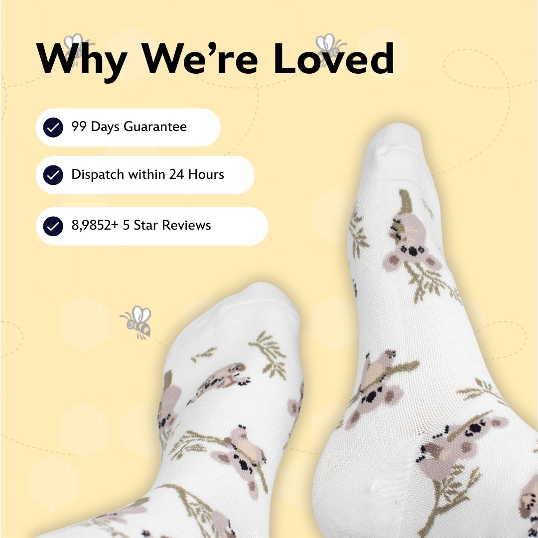 Disney Winnie the Pooh Honey Pot Bamboo Compression Socks