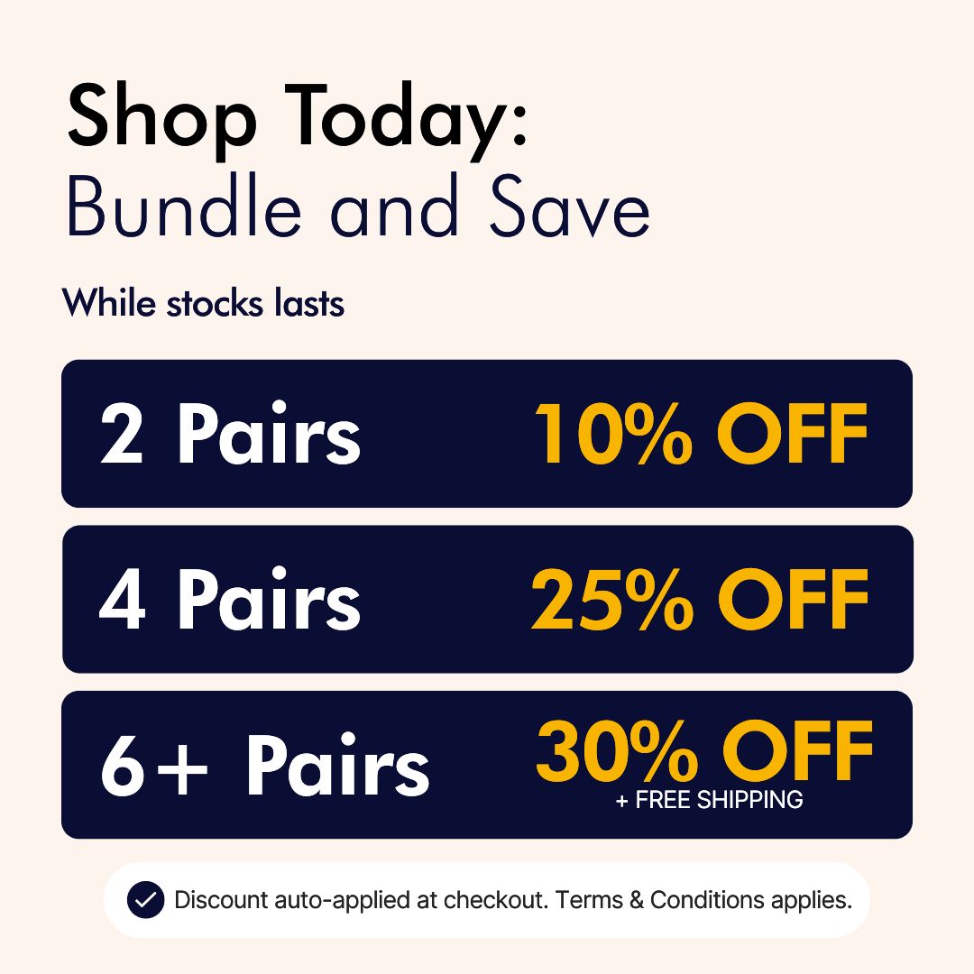 Blurple Bamboo Compression Socks