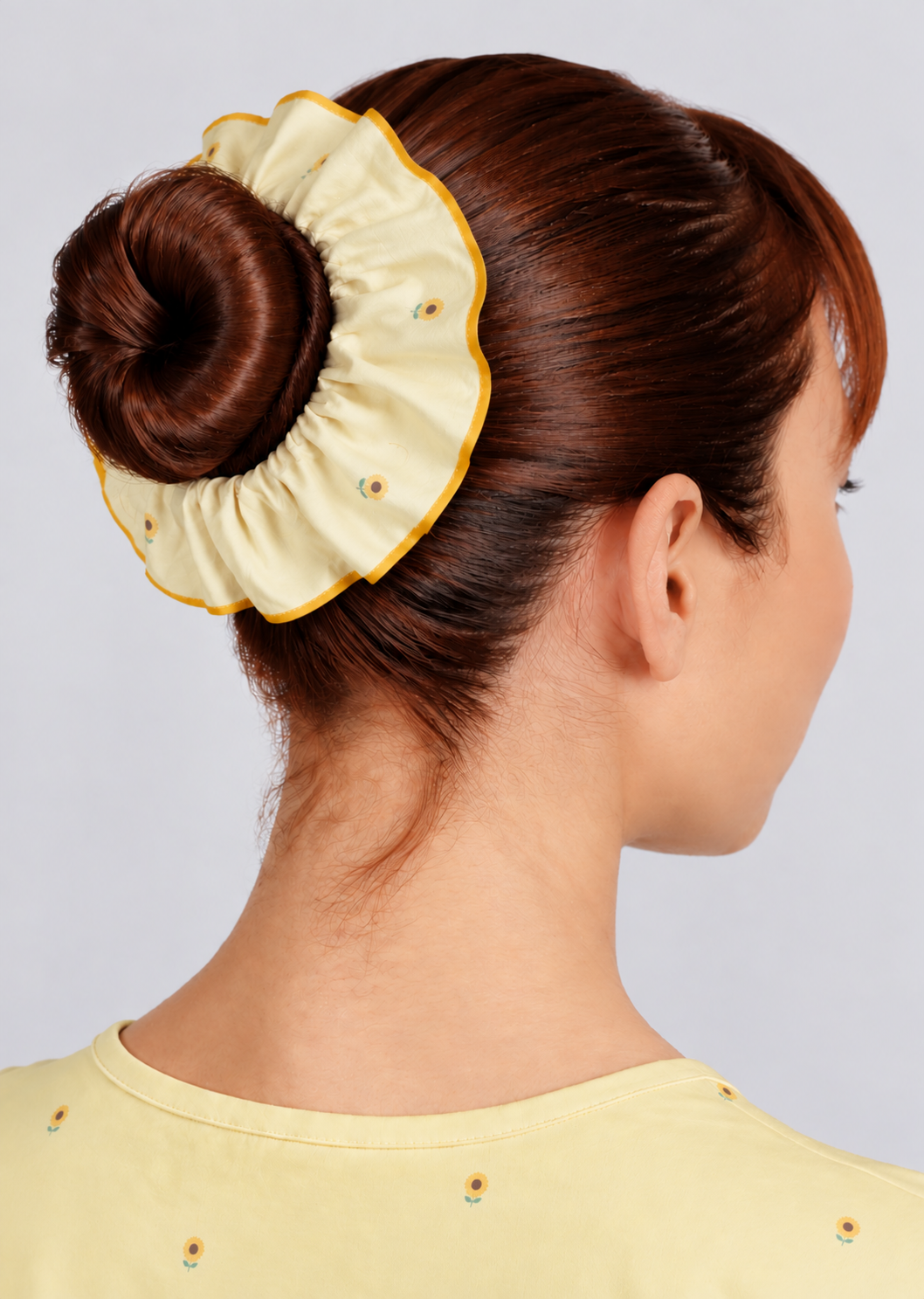 Brighter Days Scrunchie, Sunflower