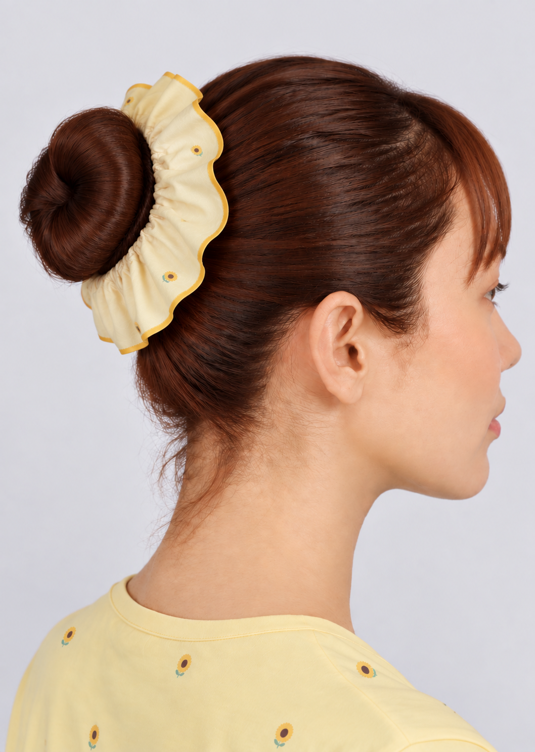 Brighter Days Scrunchie, Sunflower