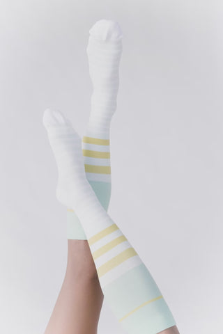 Merryl Stripe Compression Socks