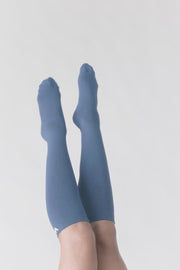 Caribbean Blue Bamboo Compression Socks