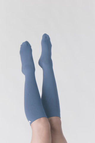 Caribbean Blue Bamboo Compression Socks