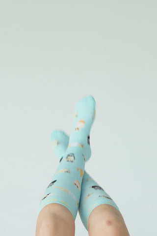 Cool Cats Bamboo Compression Socks