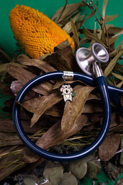Got Your Back Stethoscope Charms Dr. Woof Apparel